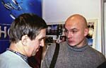 Владимир Гудзев (╚Нептун XXI век╩) и Петр Петров (IANTD-Russia)
